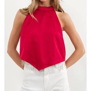 NEW BLUE B let's go girls tank top in red